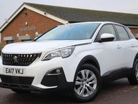 Used Peugeot 3008 Active 2017 White Hatchback