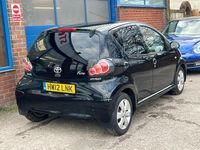 Used Toyota Aygo 68 HP (50 kW) 2012 Black Hatchback