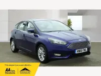 Used Ford Focus Zetec 2016 Blue Hatchback