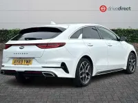 Used Kia ProCeed GT-Line 138 HP (101 kW) 2019 White Estate