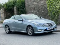 Used Mercedes E220 2013 Silver Cabriolet