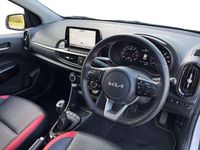 Used Kia Picanto GT-Line S 99 HP (72 kW) 2023 White Hatchback