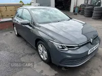 Usado VW Golf VII Life 130 CV (95 kW) 2021 Gris Utilitario