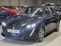 Used Peugeot e-208 Active 50 kW (68 HP) 2020 Black Hatchback