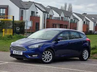 Used Ford Focus Titanium 2015 Blue Hatchback