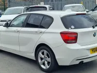 Used BMW 116 Sport Line 2014 White Hatchback