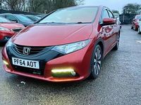 Used Honda Civic SE Plus 2014 Red Hatchback