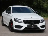 Used Mercedes C220 AMG line 2017 White Coupe
