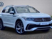 Used VW Tiguan R-line Edition 150 HP (110 kW) 2022 White SUV