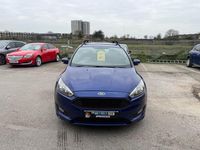 Used Ford Focus ST-Line 125 HP (91 kW) 2017 Blue Estate