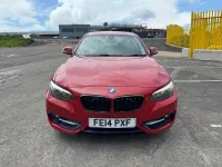 Used BMW 220 Sport Line 2014 Red Coupe