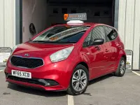 Used Kia Venga 90 HP (66 kW) 2015 Red Hatchback