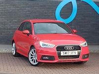 Used Audi A1 S-Line 116 HP (85 kW) 2017 Red Hatchback