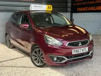 Used Mitsubishi Mirage 79 HP (58 kW) 2017 Purple Hatchback