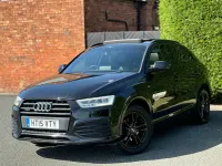 Used Audi Q3 S-Line 180 HP (132 kW) 2015 Black SUV