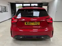 Used Mercedes A250 Premium 2017 Red Hatchback