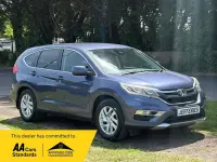 Used Honda CR-V SE 160 HP (117 kW) 2015 Blue SUV