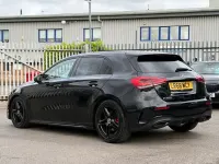 Used Mercedes A200 AMG line 2018 Black Hatchback