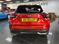 Used Nissan Juke N-Connecta 114 HP (83 kW) 2020 Red SUV