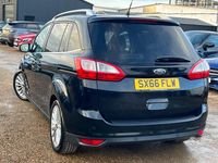 Used Ford Grand C-Max Titanium 120 HP (88 kW) 2016 Black MPV