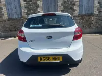 Used Ford Ka Plus Zetec 85 HP (62 kW) 2016 White Hatchback