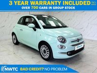 Used Fiat 500 Lounge 69 HP (50 kW) 2017 Green Hatchback