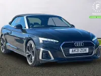 Used Audi A5 Cabriolet Comfort 204 HP (150 kW) 2021 Black Cabriolet