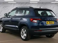 Used Skoda Karoq SE 115 HP (84 kW) 2020 Blue SUV