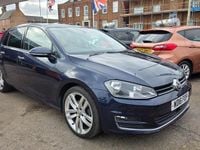 Used VW Golf VII GT 2016 Blue Hatchback