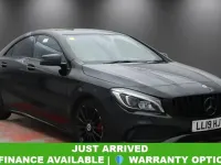 Used Mercedes CLA200 AMG line 156 HP (114 kW) 2019 Black Coupe