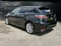 Used Lexus CT200h Luxury Line 136 HP (100 kW) 2016 Black Hatchback
