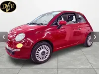 Used Fiat 500 Lounge 69 HP (50 kW) 2010 Red Hatchback