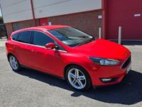 Used Ford Focus Zetec 116 HP (85 kW) 2014 Red Hatchback