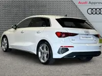 Used Audi A3 S-Line 147 HP (108 kW) 2023 White Sedan