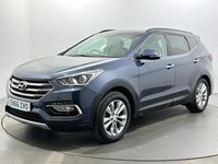 Used Hyundai Santa Fe Premium 2016 Blue SUV