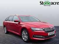 Used Skoda Superb SE L 218 HP (160 kW) 2020 Red Estate