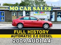 Used Audi A4 Comfort 143 HP (105 kW) 2009 Red Sedan