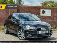 Used Audi A1 Sport 95 HP (69 kW) 2018 Black Hatchback