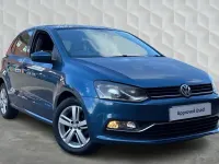 Używany VW Polo Match 90 KM (66 kW) 2017 Niebieski Hatchback
