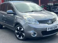Używany Nissan Note N-TEC 90 KM (66 kW) 2012 Szary Hatchback