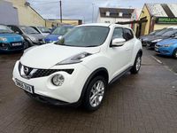 Used Nissan Juke Acenta 110 HP (80 kW) 2016 White SUV