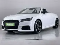 Begagnad Audi TT Black Edition 2017 Vit Sportkupé