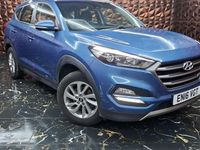 Second-hand Hyundai Tucson SE 132 CP (97 kW) 2015 Albastru SUV