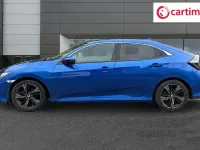 Used Honda Civic SR 126 HP (92 kW) 2019 Blue Hatchback