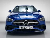 Used Mercedes C200 AMG line 224 HP (164 kW) 2023 Blue Estate