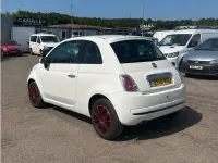 Used Fiat 500 Pop 69 HP (50 kW) 2010 White Hatchback