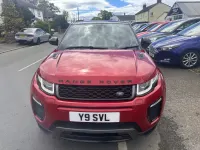 Used Land Rover Range Rover evoque HSE Dynamic 2015 Red Estate