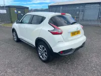 Used Nissan Juke Tekna 110 HP (80 kW) 2017 White SUV