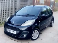 Used Peugeot 107 Active 2013 Black Hatchback