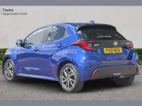 Used Toyota Yaris Design 116 HP (85 kW) 2021 Galactic blue Hatchback